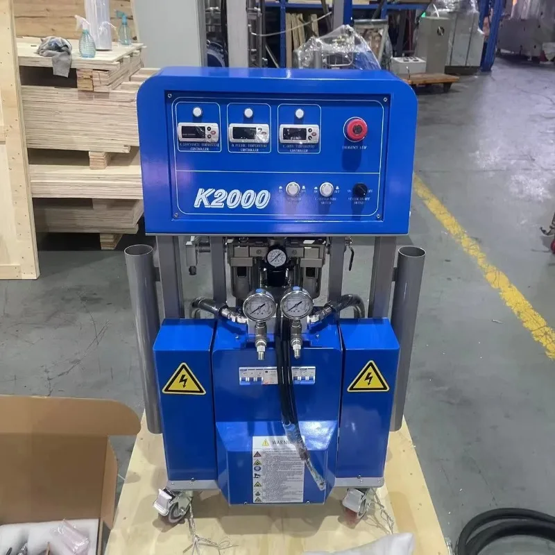 

Customized Reanin K2000 Variable Ratio Polyurethane PU And Polyurea Spraying Foam Machine For Wall Insulation And Roof Spray