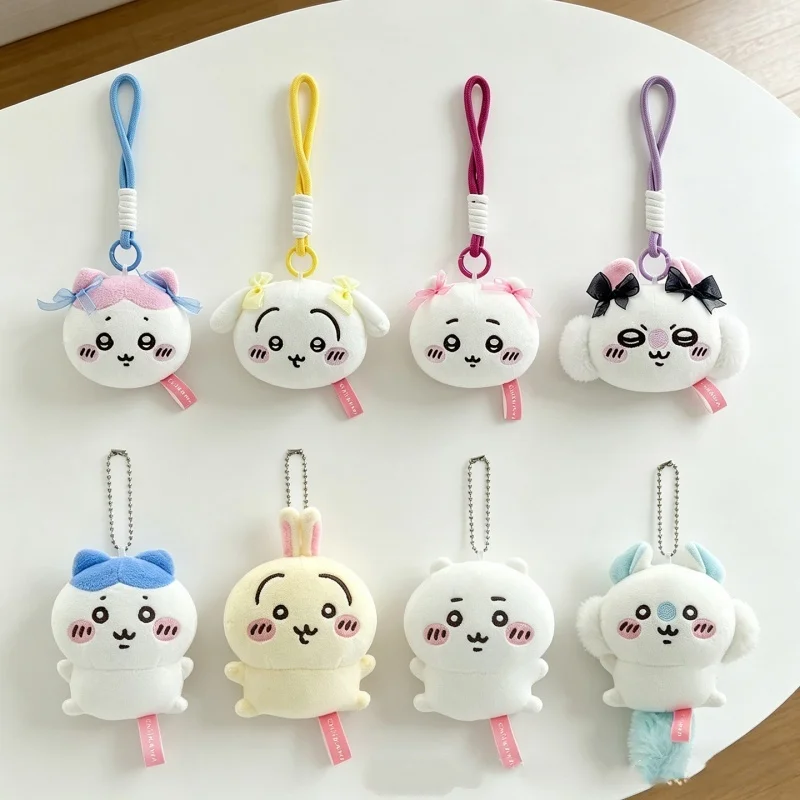 Bonecos de Pelúcia Chiikawa Hachiware Usagi Originais, Chaveiros, Pequenos Pingentes para Bolsas, Presentes de Natal e Aniversário