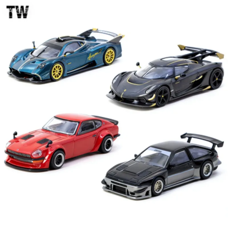 

TW 1:64 NISSAN Fairlady Z S30, AE86, alloy replica car model, boys' toy, holiday gift, adult collection piece