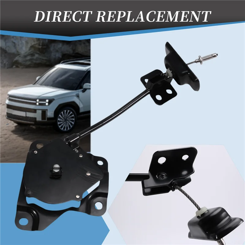 

ABTC-Car Spare Wheel Carrier Holder Assy 62800-S3000 For Hyundai Santa Fe 2019-2023 Spare Tire Hoist Winch Holder 62800S3000