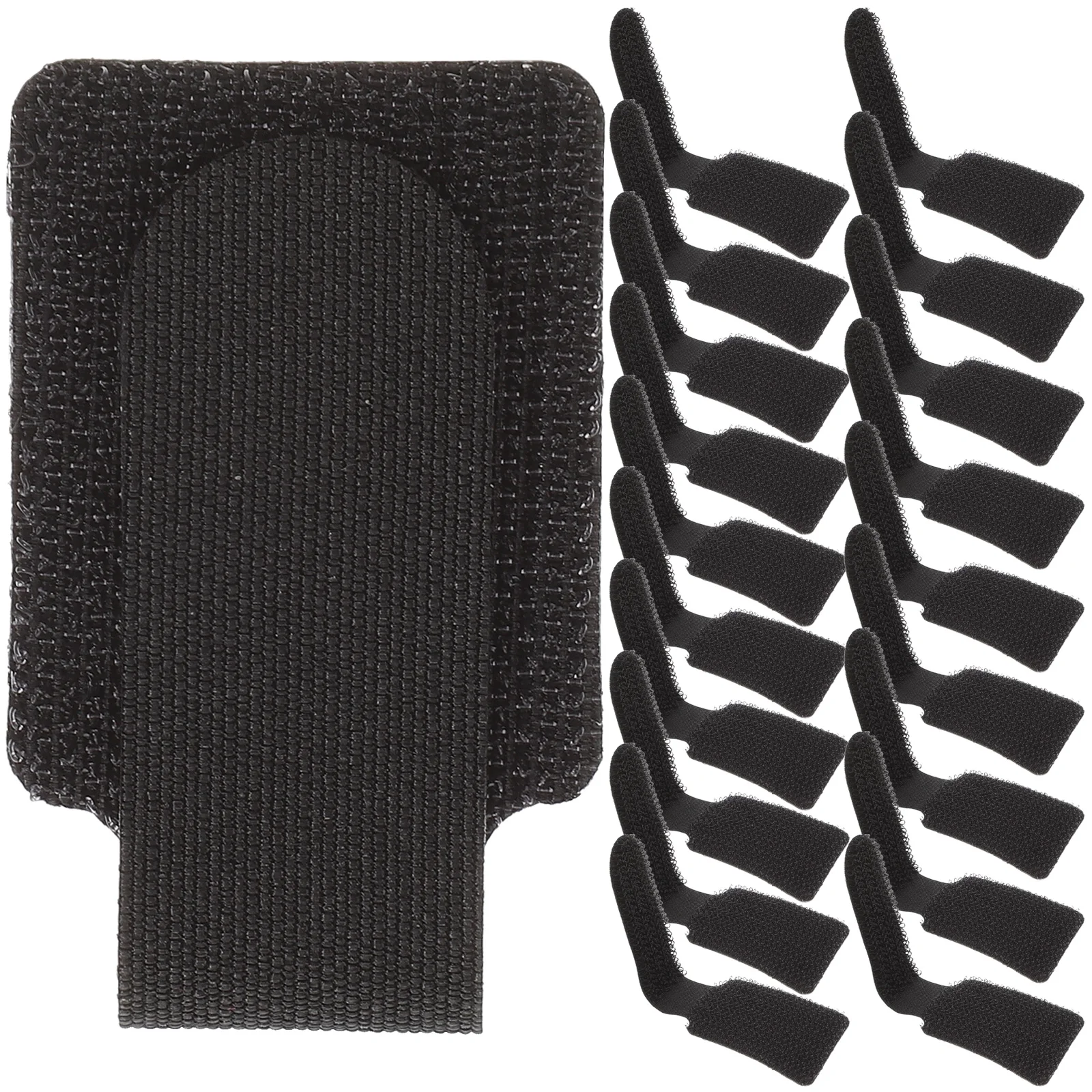 

20pcs Cable Organizer Straps Hook Loop Wire Ties Self Adhesive Cord Management Wrap For Earphone Data Audio Network Mouse Cable