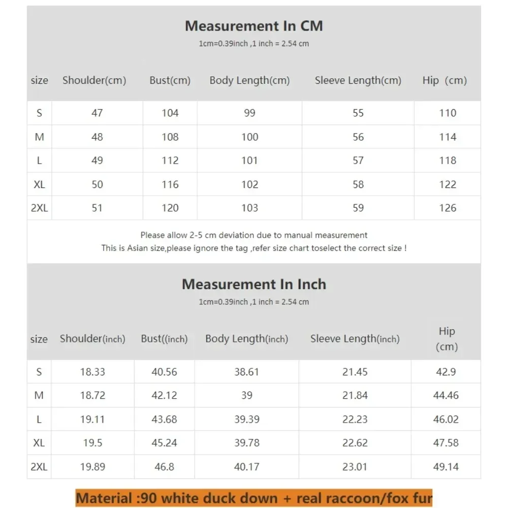 المرأة الجديدة شتاء 2025 الدافئة الباردة سيدة معطف الفرو الحقيقي مقنعين طويلة الطبيعية الثعلب الفراء سترة منفوخة 90 الأبيض بطة أسفل معطف الإناث