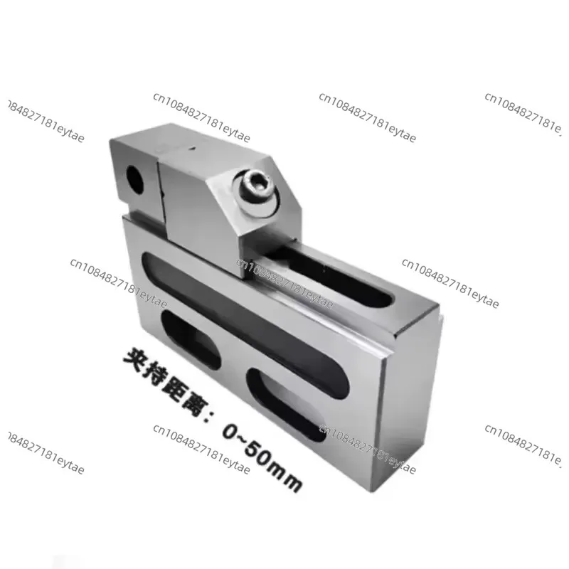 

1pc 0-50mm CNC Wire High Precision Vise Stainless Steel 0-50mm Jaw Opening Clamping