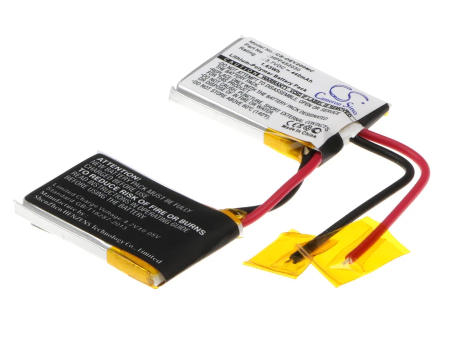 CS Replacement Battery For Ocean EV0200 HPP452030 440mAh/1.63Wh