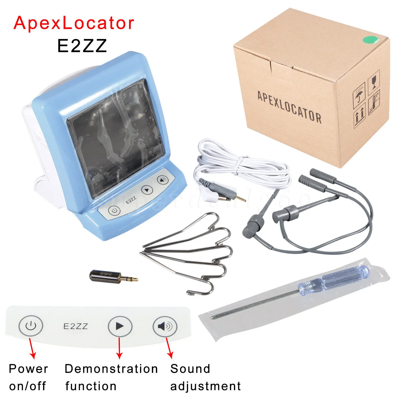 Dental Apex Locator Root Canal Finder Endodontic  Files Measure LCD Screen Dental Appliances