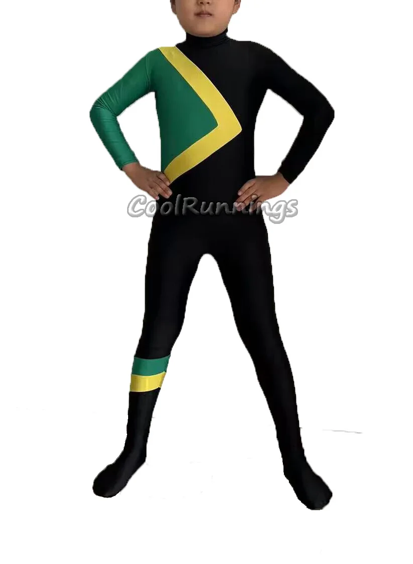 Halloween Fancy dress Party Kid children Cool Runnings Jamaican Bobsled Team Jamaica Bobsleigh Outfit