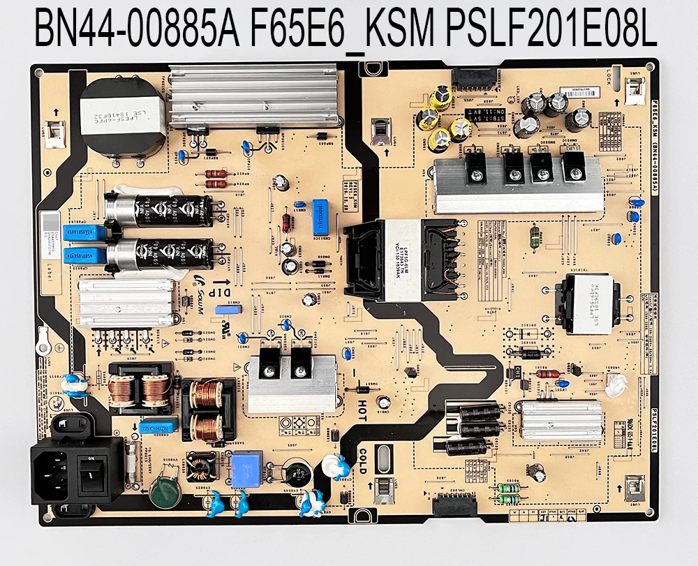 New BN44-00885A F65E6_KSM PSLF201E08L Original Power Supply Board is for UN65NU6900FXZA LH65QMHPLGC/GO UN65NU6900F LH65QMHP TV