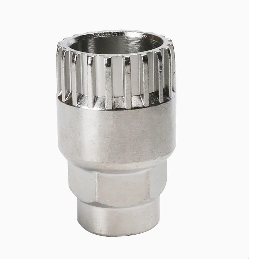 Carbon Steel Socket Tool with 20 Tooth Design for Installing and Removing Sealed Bottom Brackets on For Compatible Bike Cranks