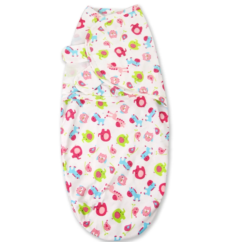 Bebê recém-nascido Envelop Swaddles, 100% Algodão Swaddle Cobertor, Envoltório Infantil, Acessórios Do Bebê, 0-3 Meses