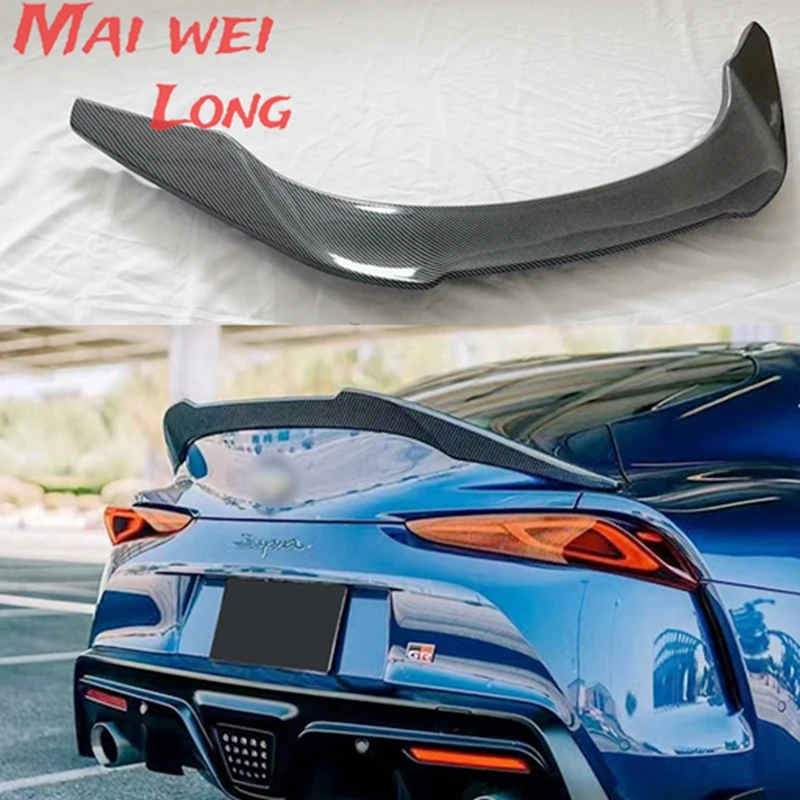 

For Toyota GR Supra A90 A91 2020 2021 2022 2023 2024 2025 MK5 Highkick gloss black Rear Spoiler Wing