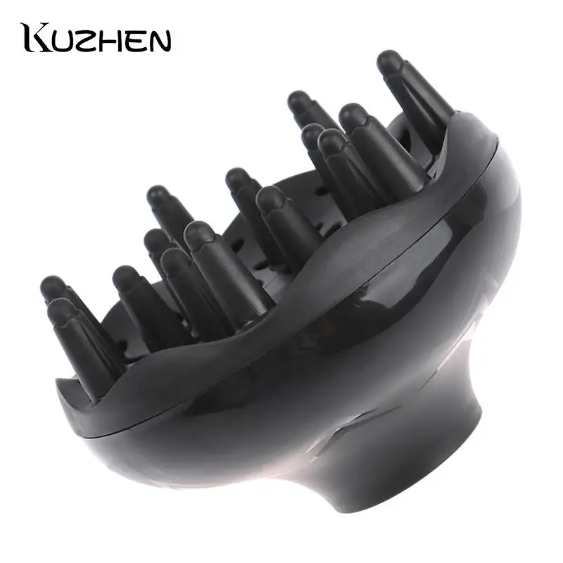 1pcs Hair Diffuser Professional Hair Styling Universal Hairdressing Blower Curl Dryer Diffuser  Styling Salon Curly Tool Black