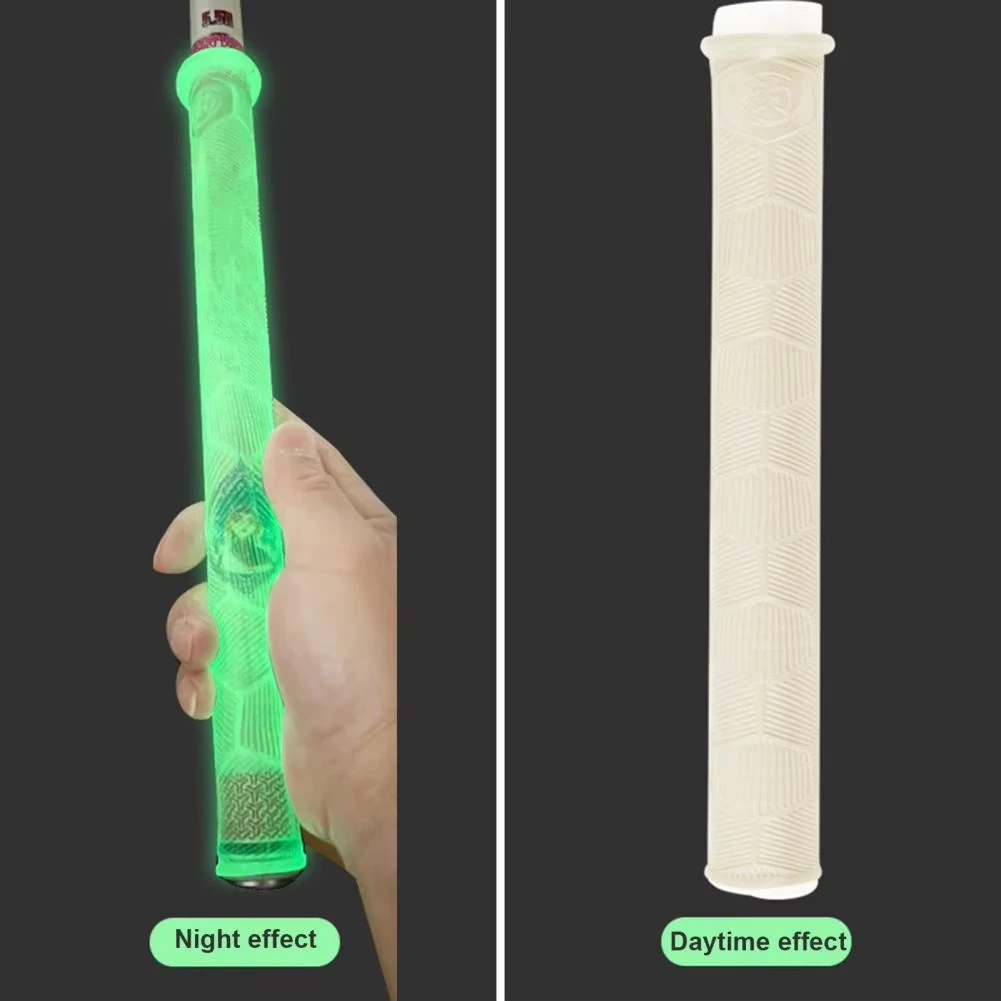 1 Stück leuchtendes Silikon-Anti-Rutsch-Griffset für Angelruten, geeignet für Outdoor-Aktivitäten wie Nachtangeln – Detail 2