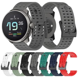 Suunto Brace用シリコンストラップ,垂直時計バンド,交換用アクセサリー,unto 5, 9ピークpro,22mm