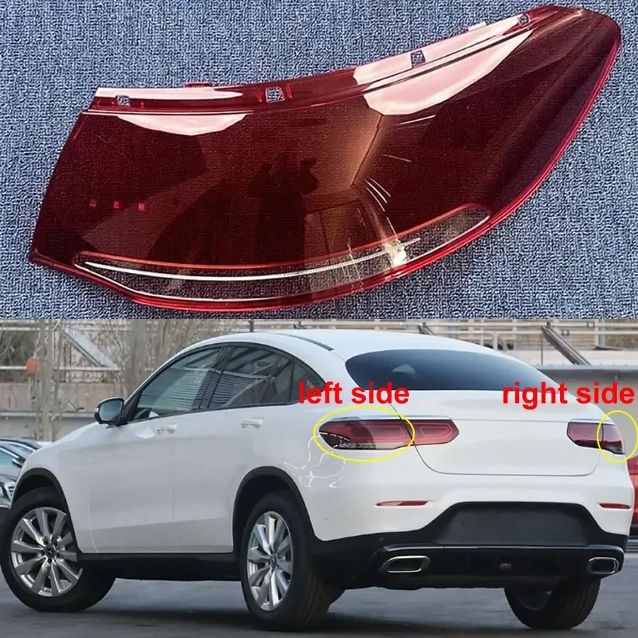 

For Benz GLC / GLE Coupe 2020 2021 2022 2023 Outer Taillight Tail Lamp Cover Rear Light Shell Replace Original Lampshade