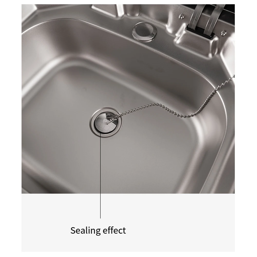 

Stainless Steel and ABS RV Sink Drain Connector for Camper and Yacht with Sewer Adapter for Efficient Drainage