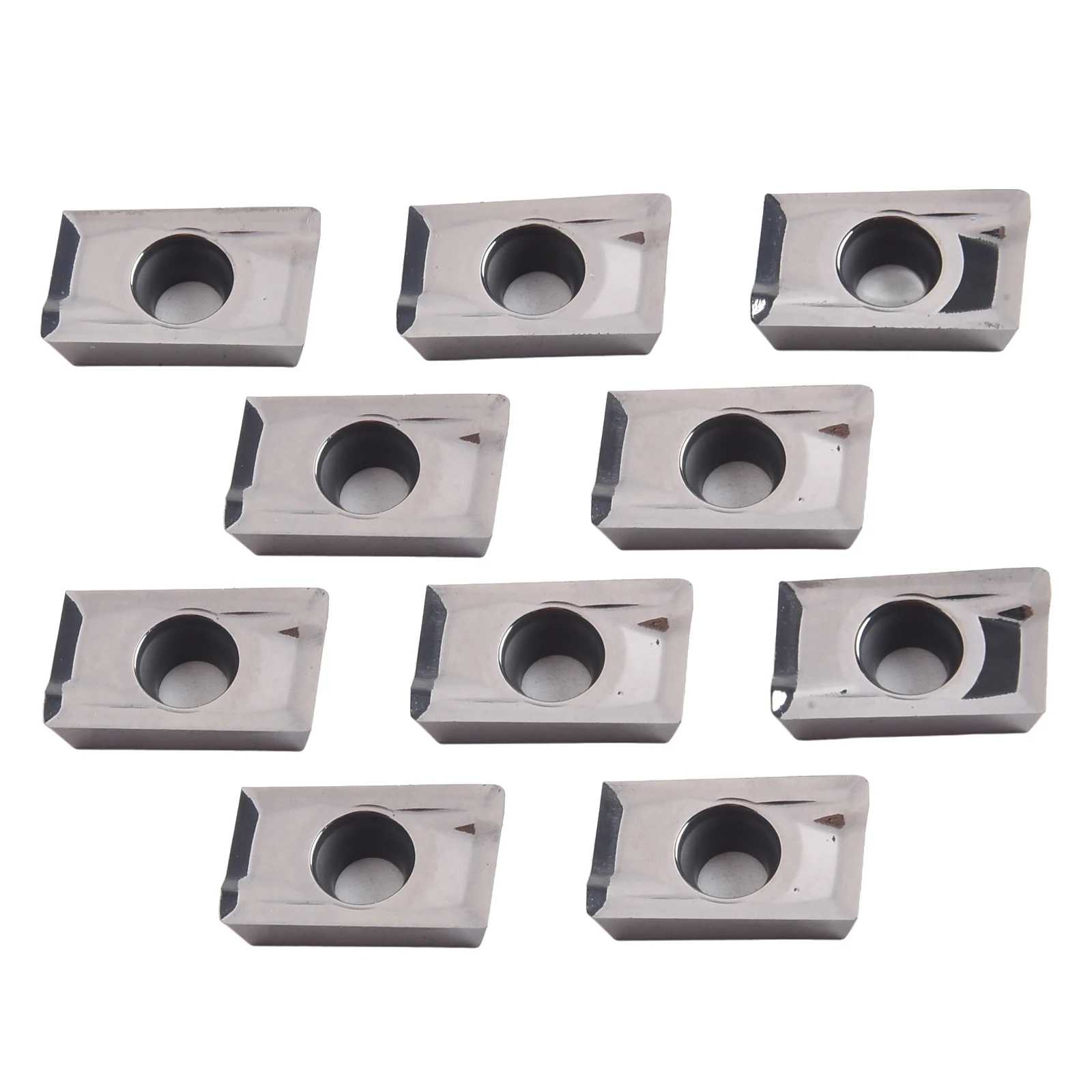 

10pcs APKT1604PDER-MA3 H01 Milling Carbide Inserts Cutter For Aluminum APMT1604 Indexable Inserts CNC Metalworking Power Tools
