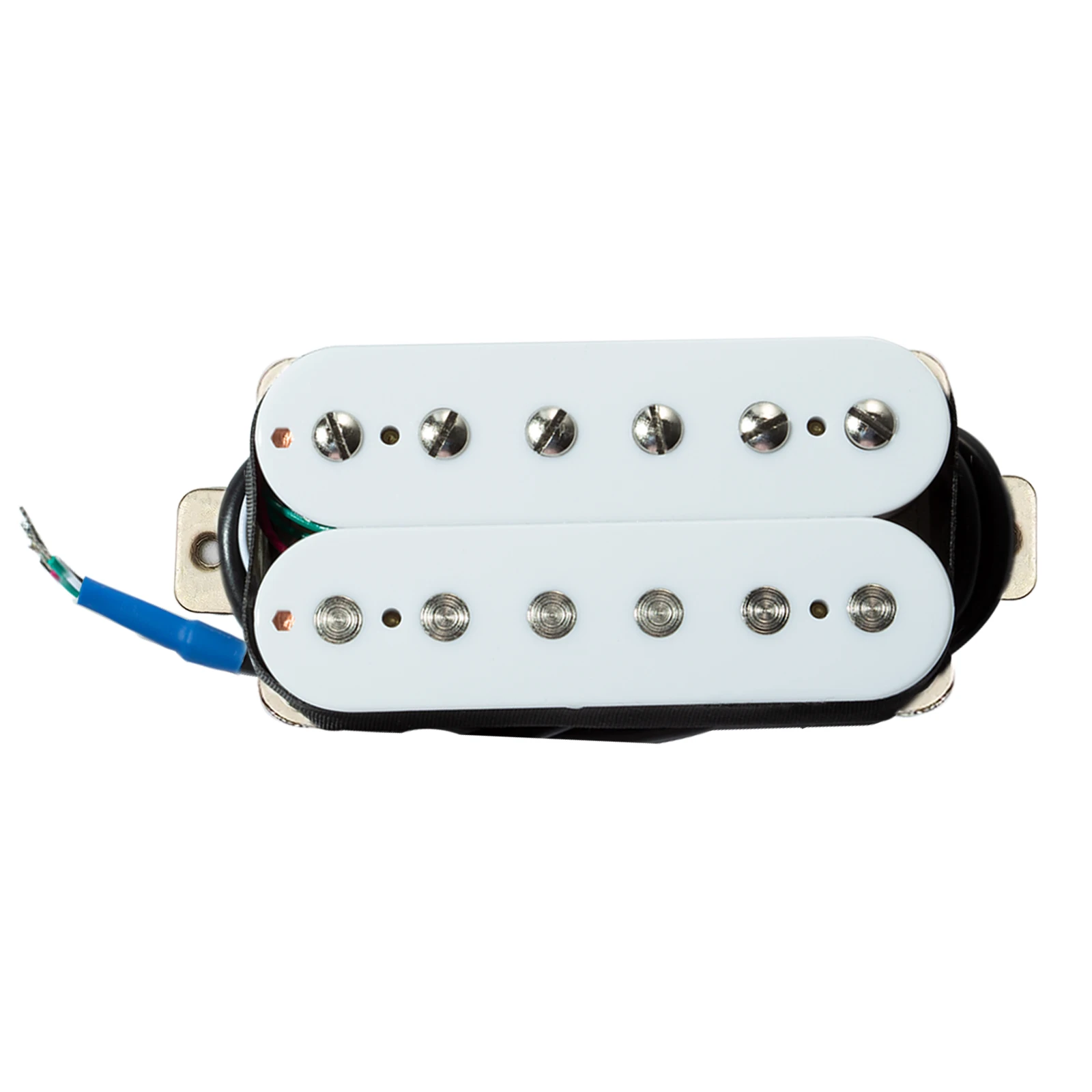 RUKOVA Alnico 5 HH Humbucker Pickups 6 Fixed&6 Adjustable Poles, Neck 7.6K/50mm, Bridge 8.8K&16.5K/52mm Electric Guitar Pickups