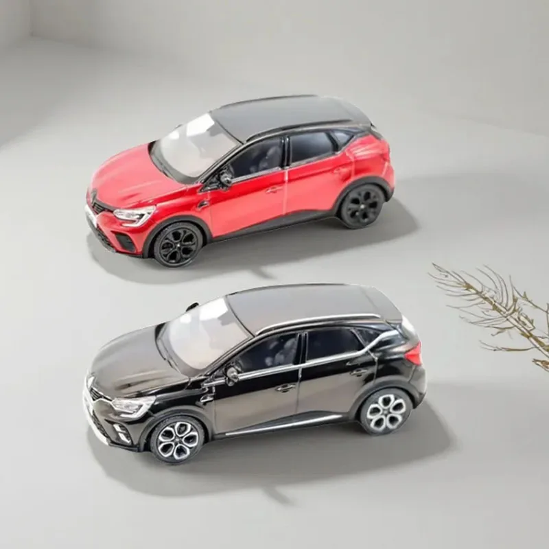 

NOREV 1/43 2022 Captur Rive Gauche Красный/Черный Классический Автомобиль, Модель из Сплава, Коллекционная Игрушка, Подарок, Сувенир