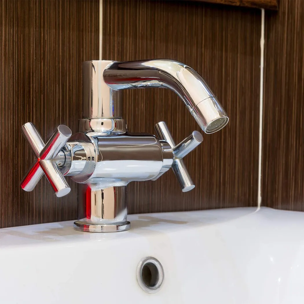 4PCS ABS Plastic Bathroom Kitchen Basin Sink Overflow Cover Ring Insert Replacement Chrome Hole Round Drain Cap Basin Accessory