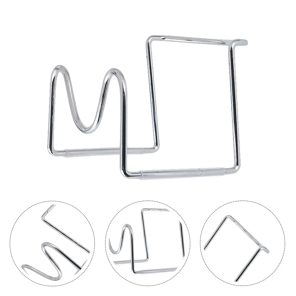 Portable Camping Water Bucket Bracket 5L Stainless Steel Water Holder Rack Antislip Bottom for Home Office Outdoor Use
