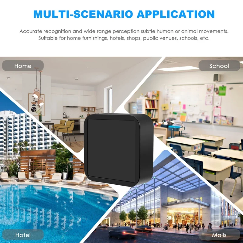 Sensor De Pressão Humana, Radar Mmwave, Sensor De Alta Precisão, Casa Inteligente, Corpo Existe, Suporte Tuya