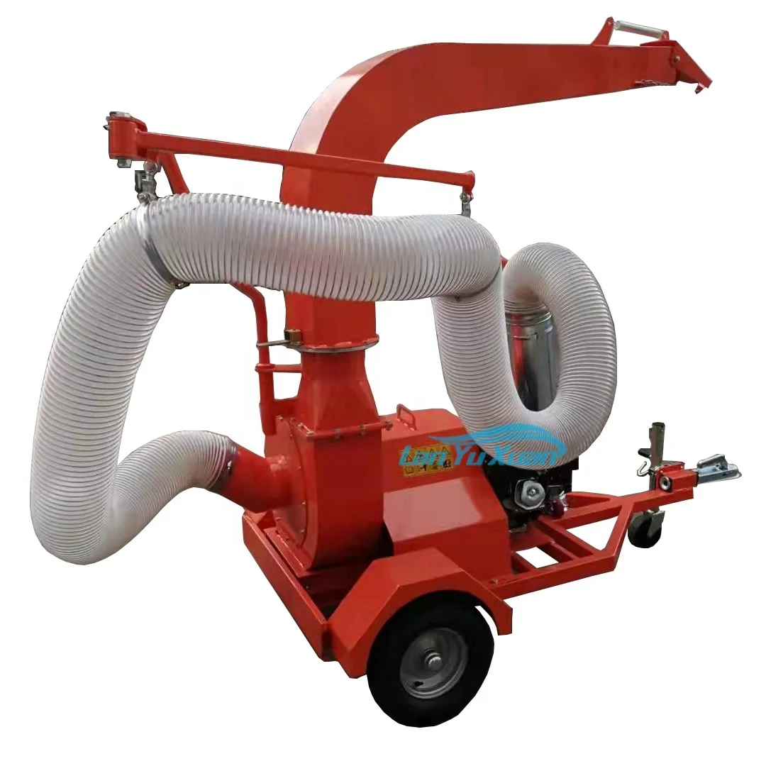 CE Approved 15 Gasoline Engine Garden Vacuum / Universal Leaf Cleaner  Foliage Collector    Blower Suction Hose