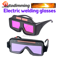 Welding Glasses Auto Darkening Welding Goggles for TIG MIG MMA Professional Weld Glasses Goggles Multifunction Utility Tool
