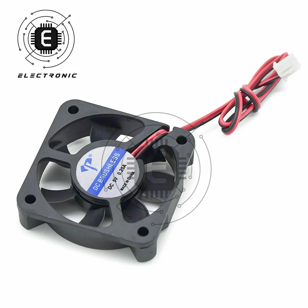 3D Printer Cooling fan DC5010 5010 mm With 2Pin Dupont Wire Cooler 5cm Wire DC 5V 12V 24V Cooling Turbo Fan 3D Printer Parts