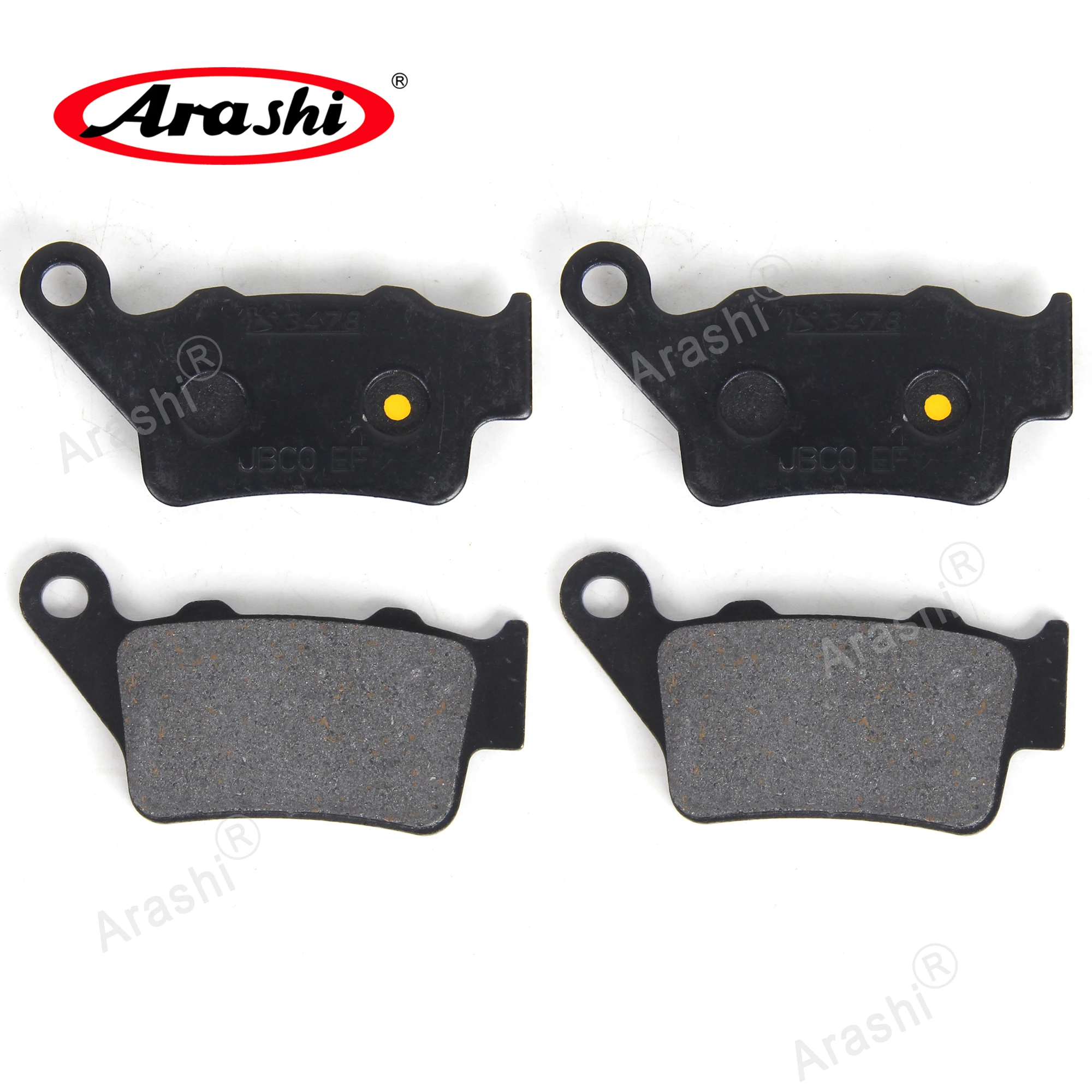 Motorcycle Rear Brake Pads For DUCATI 400 Scrambler Sixty 2 2016 / 803 Scrambler Icon(Cast Wheels) 2015 / 1000 Sport(992cc)06-07