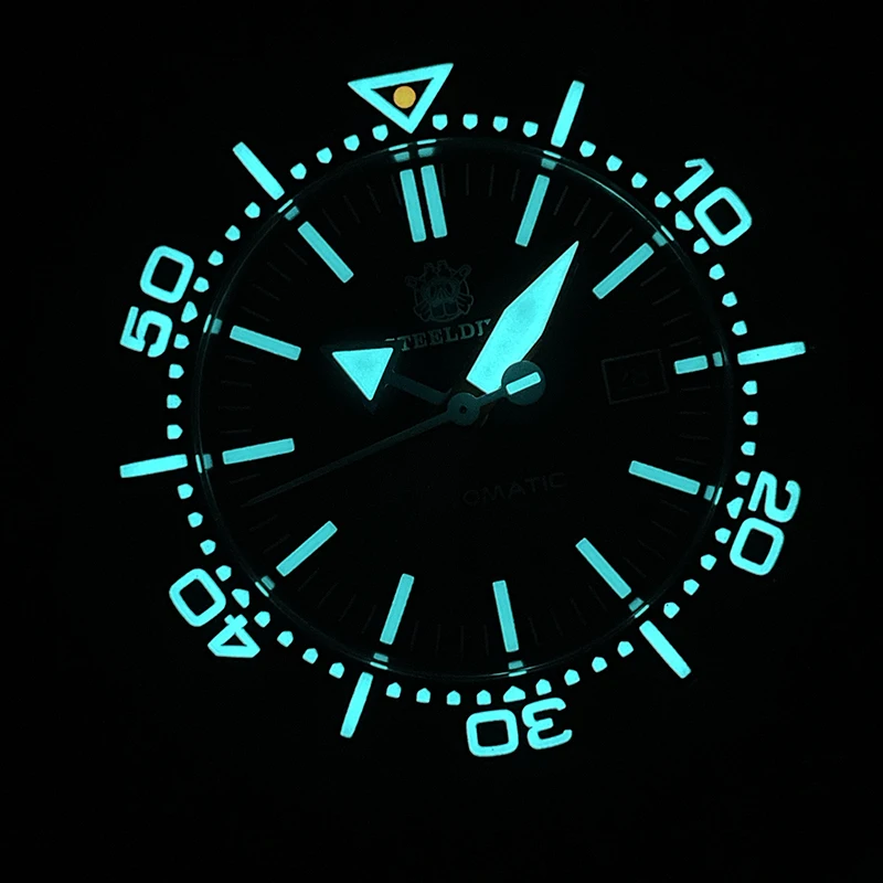 STEELDIVE мужские дайверские часы спортивные автоматические механические наручные часы 1200 м водонепроницаемые BGW-9 светящийся керамический безель с сапфировым стеклом NH35