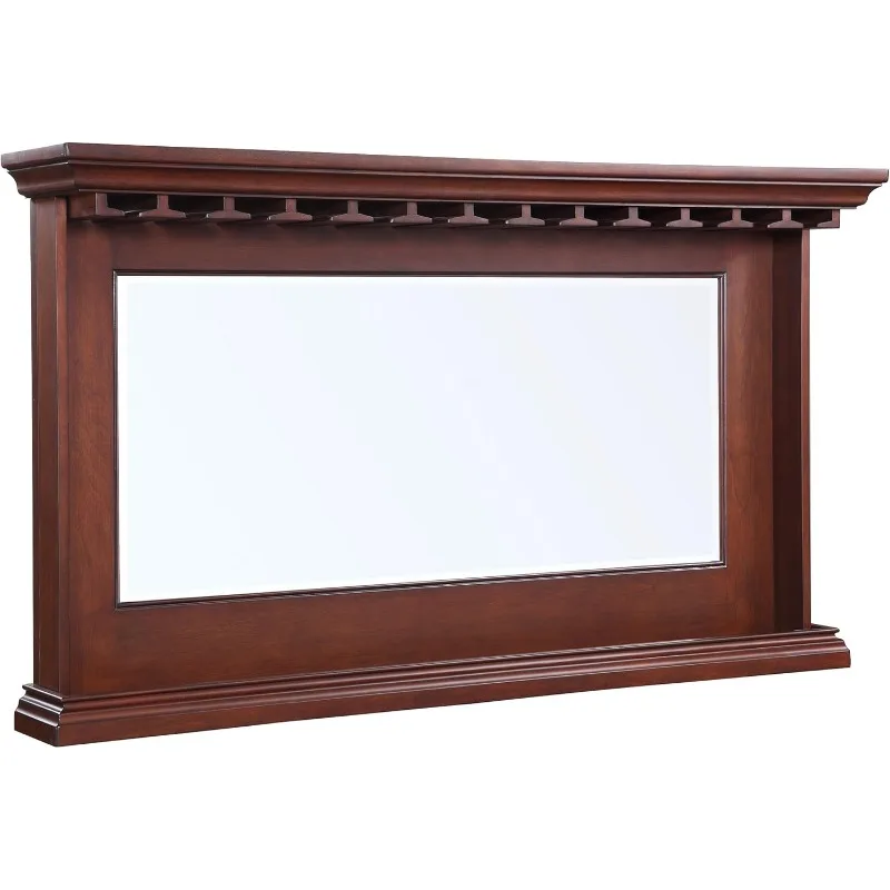 Seville Back Bar Mirror Walnut, 62