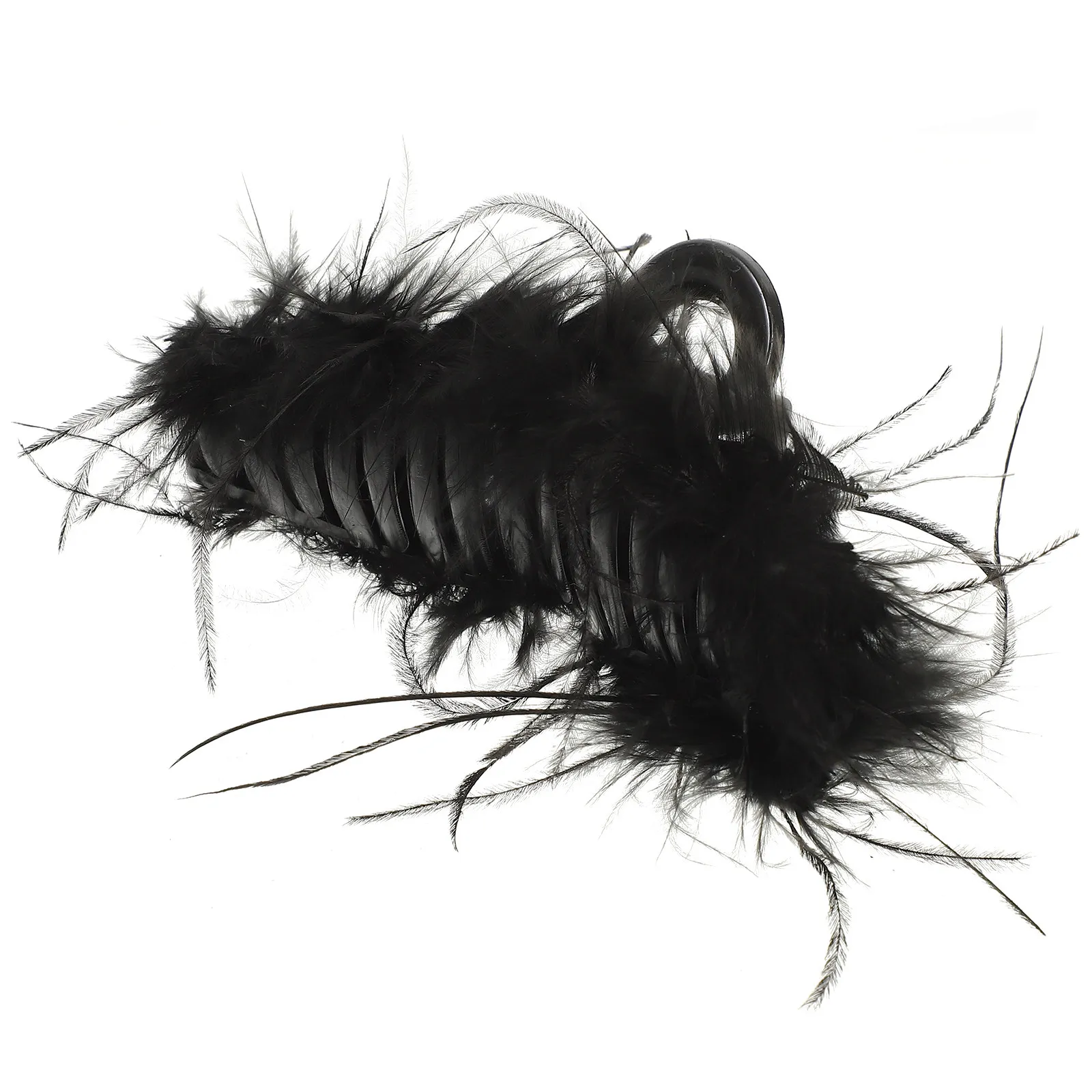 

Заколка-крабик Plume, большая, для женщин, модные аксессуары для волос, винтажный стиль, для дня рождения, свадьбы, вечеринки, легкая