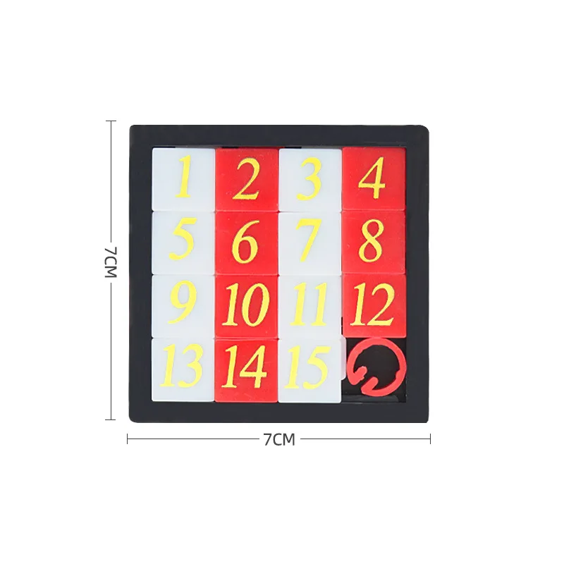Sliding Jigsaw Puzzle Math Toy Number Puzzles Toy Sliding Puzzle Toy 15 Tiles Logics Game