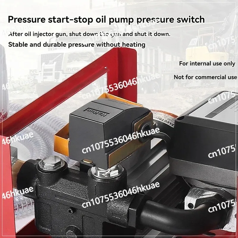 Portable Liquid Transfer Unit 12V 24V 220V with Metering Refueling Design