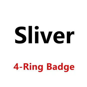 適用於奧迪A3 A4 A5 A6 A7 Q2 Q3 Q5 Q8 TT的4環ABS黑色銀色汽車引擎蓋前格柵後備箱標誌徽章貼紙 12 最佳銷售 座椅黑色標誌 - №5