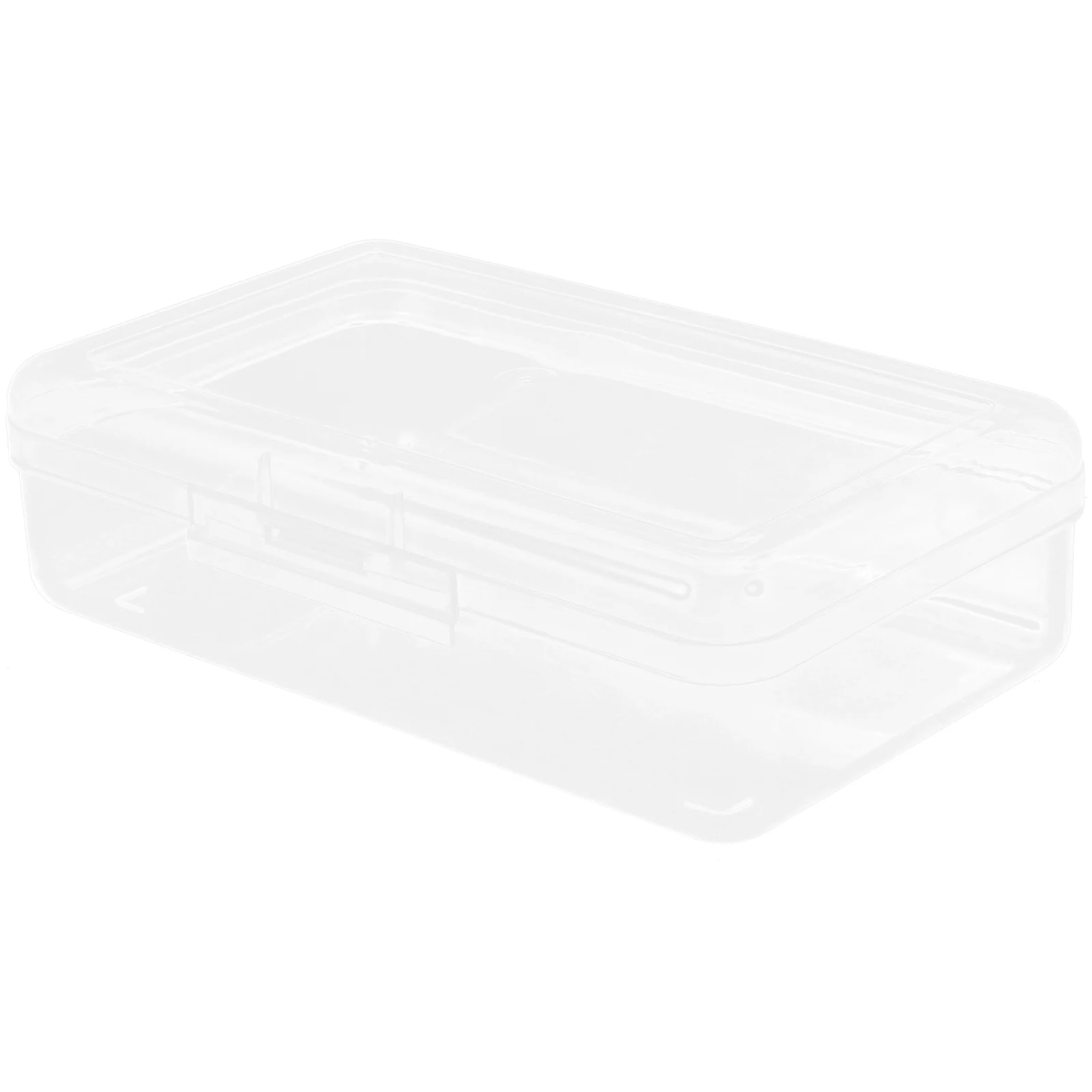 Stationery Storage Box Plastic Pencil Holder Container Translucent Water Color Case Portable Gift Choice Firm and Sturdy