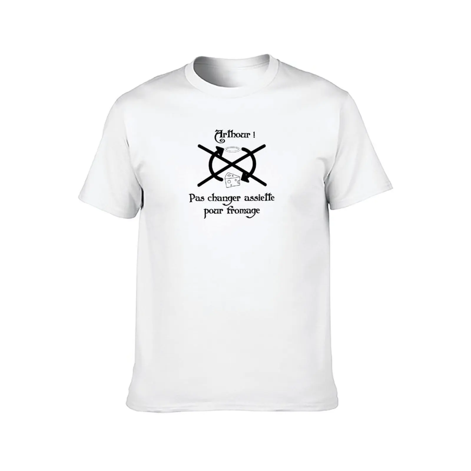 Arthur! Don't change cheese plate - Kaamelott inspiration - Kaamelott T-Shirt t shirt custom print t shirt man plain T-Shirt