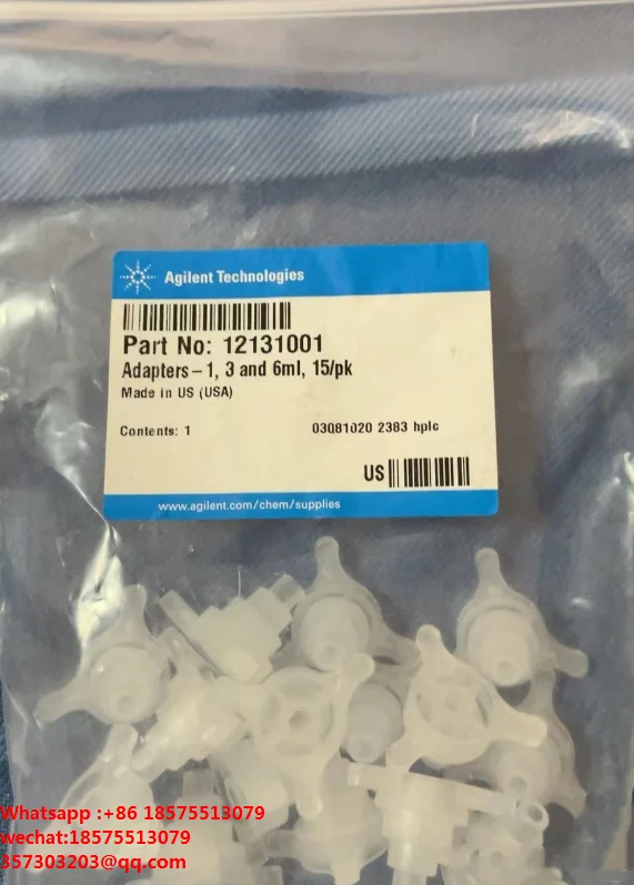 

Для разъема Agilent 12131001 для 1, 3 и 6 мл Bond Elut стойки 15/Упаковка 1 шт.