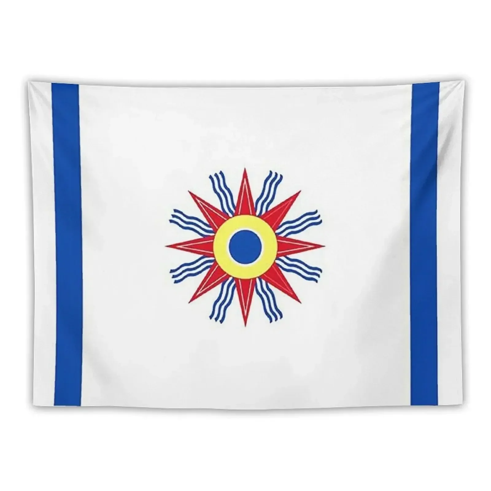 Chaldean Flag Tapestry Christmas Decoration Room Decoration Aesthetic Tapestry