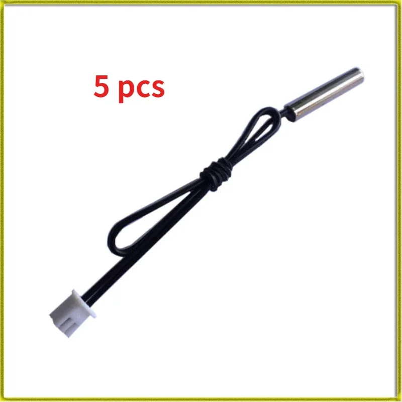 5PCS Temperature Sensor for Air Conditioning Solar Probe 5K 10K 15K 20K 50K 100K Water Heater Temperature Sensing Head
