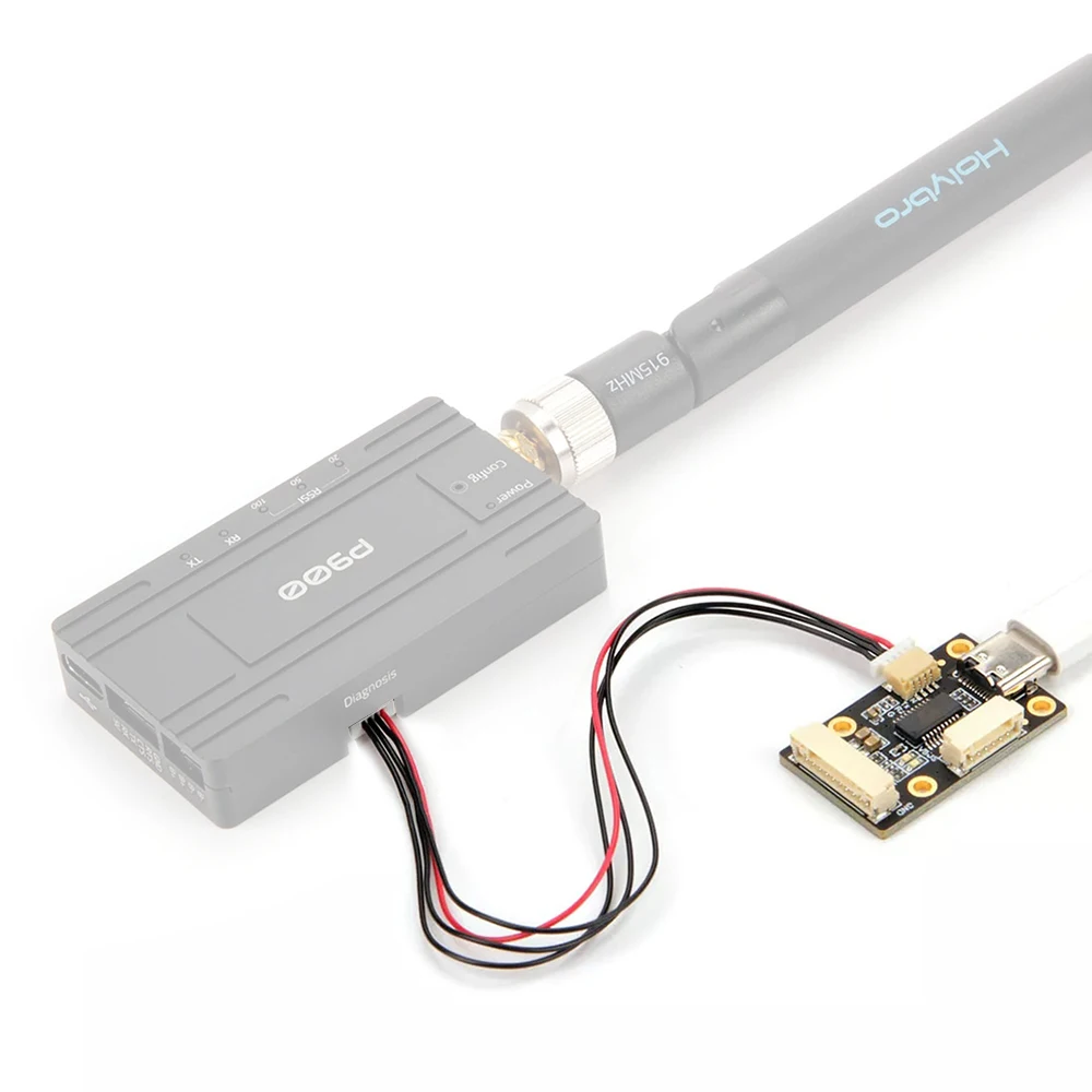 Holybro convertidor GPS UART a USB tipo C, placa de interfaz de Puerto GH de 10 pines para Dron RC FPV