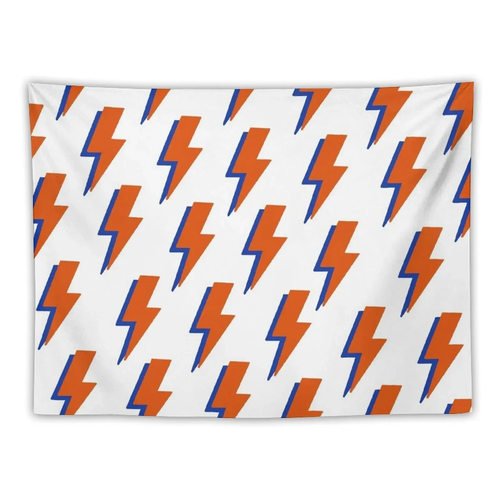 

Orange Blue Lightning Bolt Tapestry Home Decorating Things To Decorate The Room Decor For Bedroom Mushroom Tapestry