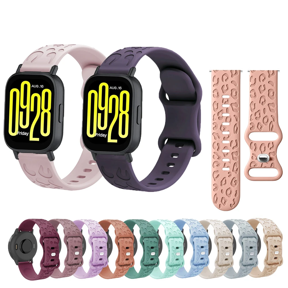 

Silicone Strap For Redmi Watch 5 Active Watch5 lite Smart Watch Engraved Band