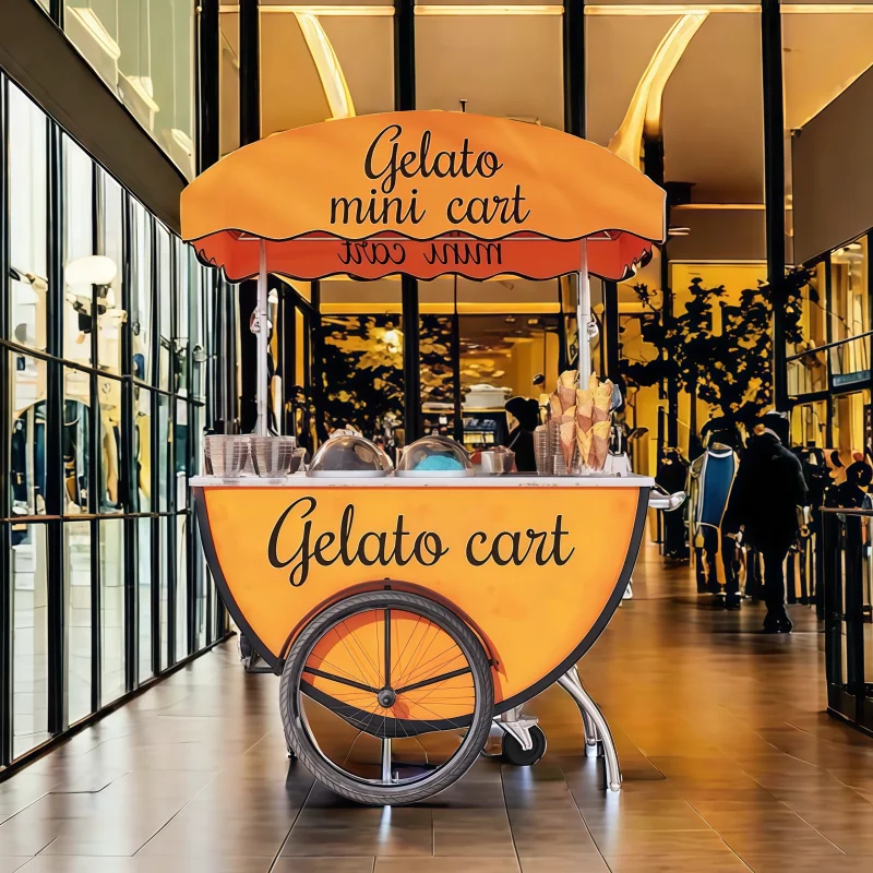 

Internet celebrity stall food truck promotional car bazaar mobile trolley multifunctional outdoor mobile commercial display boot