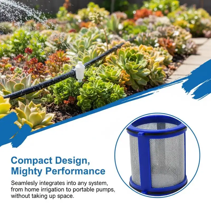 Garden Misting Fitting 6mm Quick-plug Micro-filter 1/4