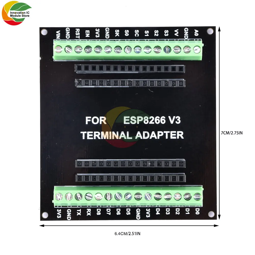 NodeMCU V3 ESP8266 ESP-12E WIFI Development Board Expansion board Development Board