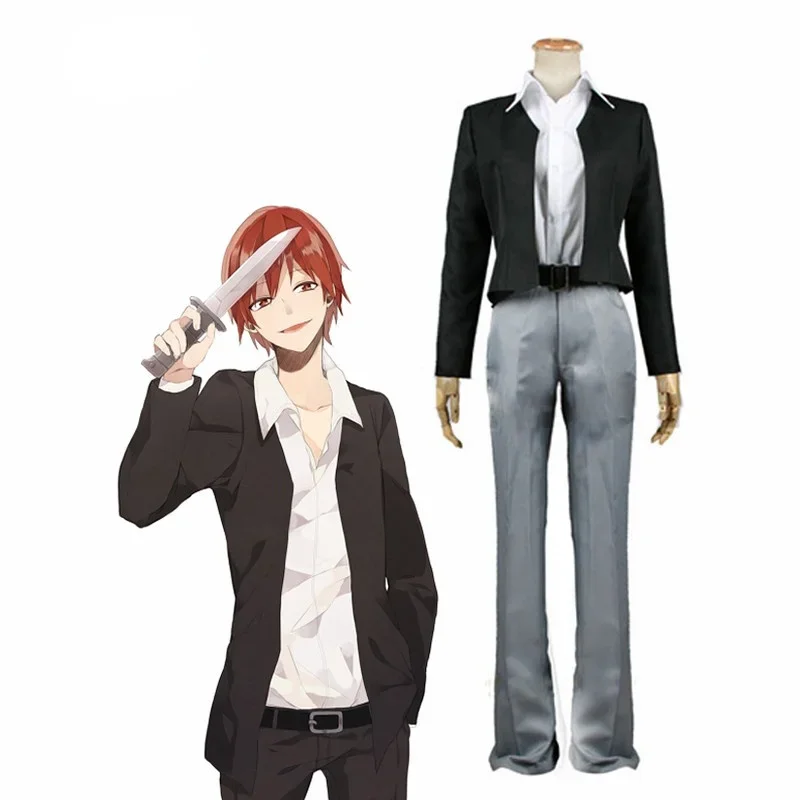 Assassination Classroom Class 3-E Karma Akabane Suit kids costume  Cosplay Costume