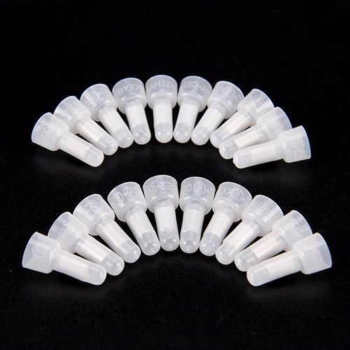 1000pcs Durable CE2X Closed-End Wire Connectors Crimp Terminals Cap for Electrical