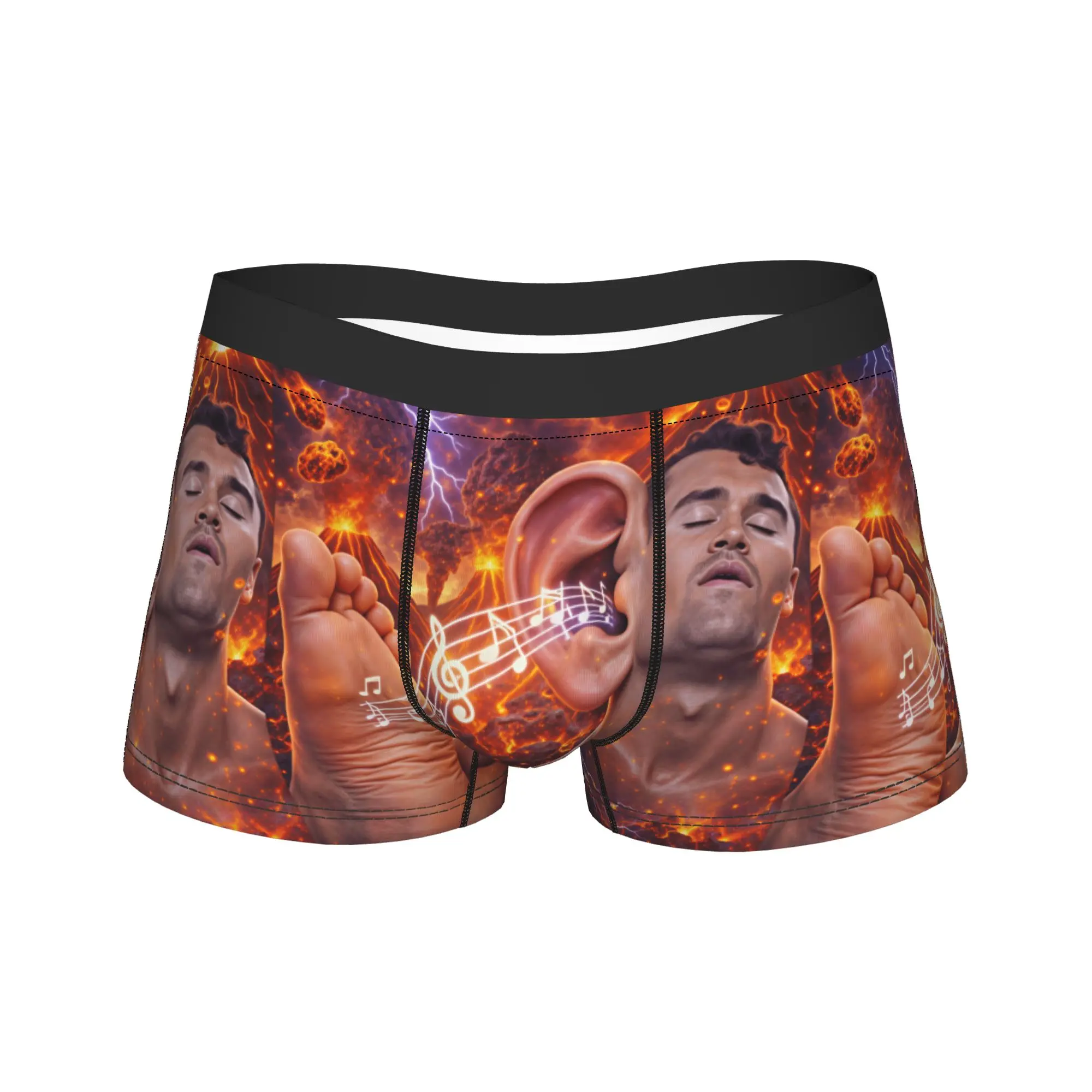 C-Charlie K-Kirk meme Shorts Briefs  Underwear Quality Males Comfortable Boxershorts Customs Oversize Panties