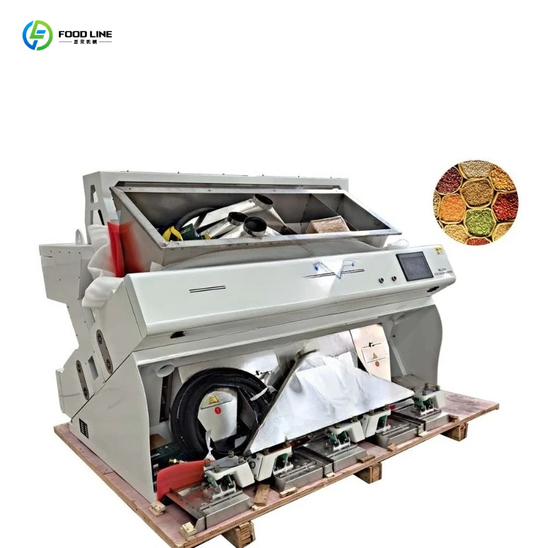 Color Sorter Machine Optical Sorting Rice Coffee Bean Corn Seed Industrial Efficient Grading Device